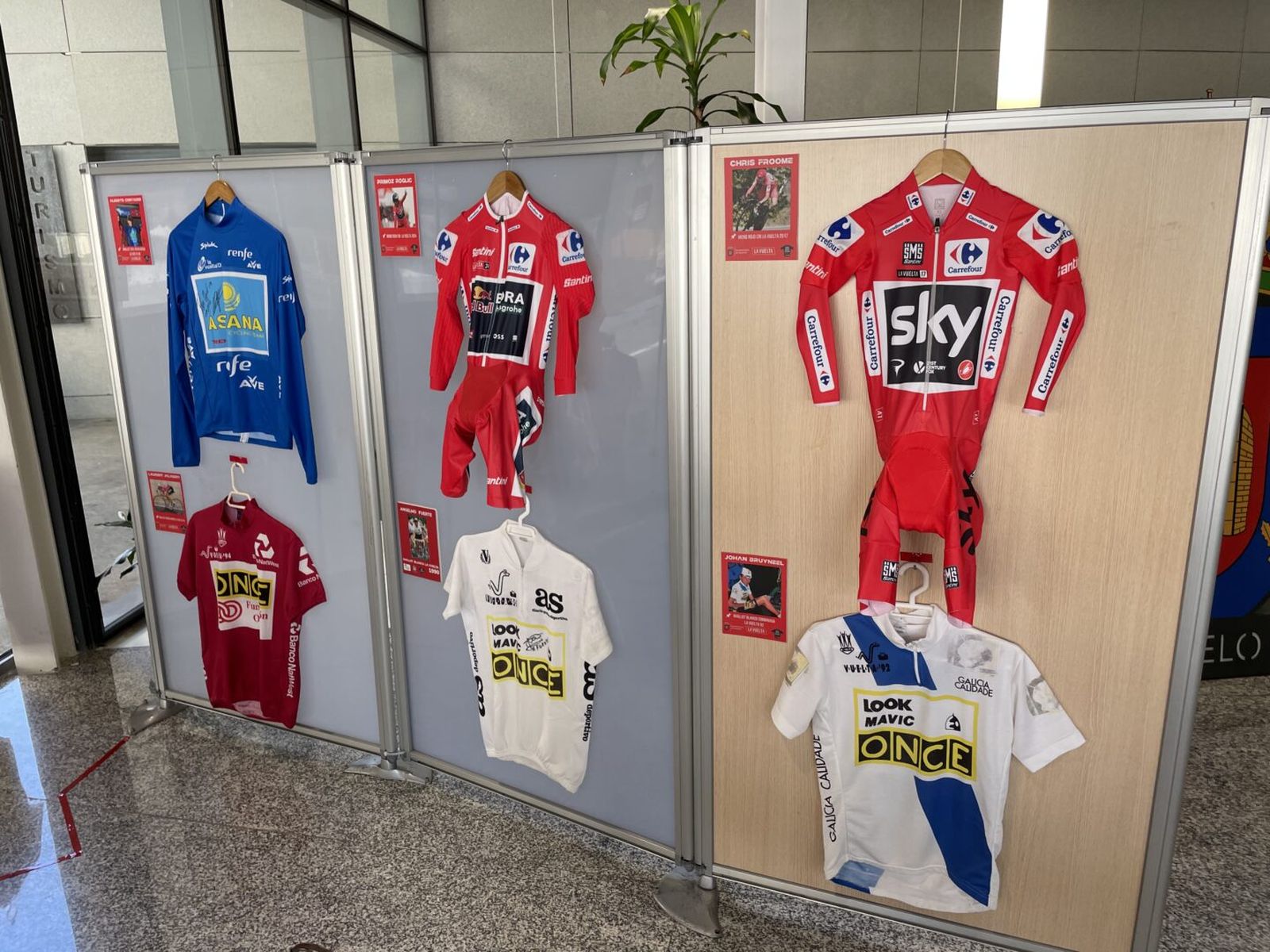 Exposición de 'maillots' de Guijuelo