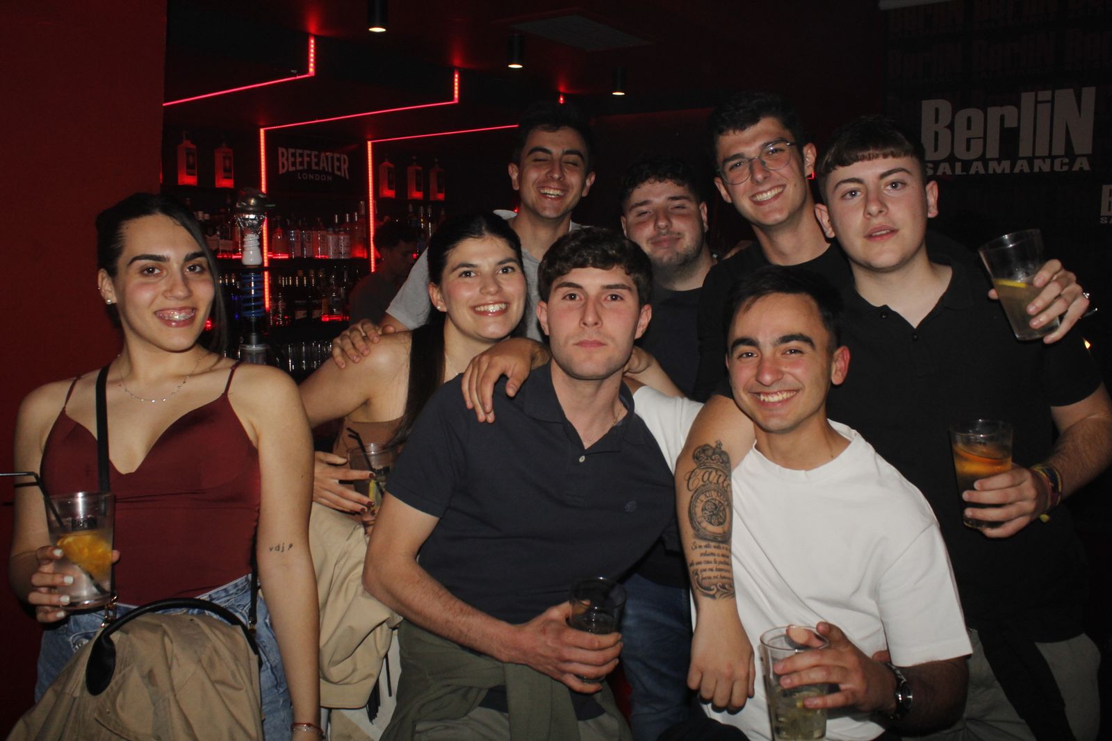 Salamanca de noche, viernes 24 de abril