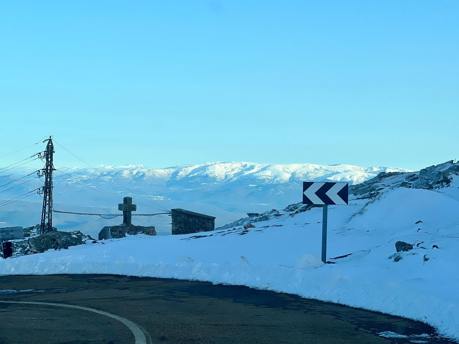 Nieve en la Peña de Francia. Salamanca. Foto S24H Nieve en la Peña de Francia. Salamanca. Foto S24H