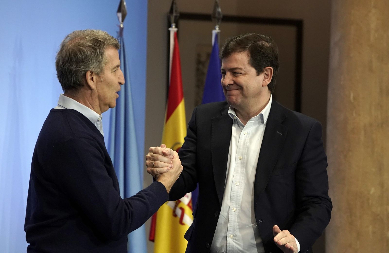 Archivo, Feijóo y Mañueco