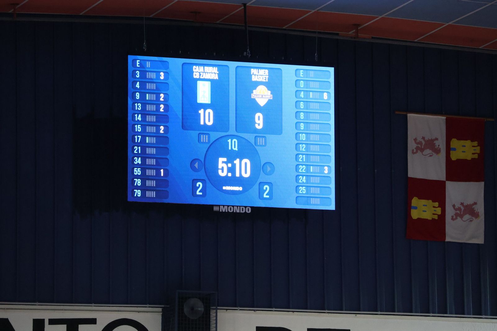 GALERÍA | El CB Zamora recibe en el Ángel Nieto al Basket Mallorca Palma en busca de la victoria