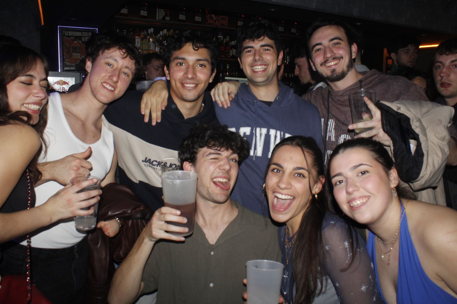 Salamanca de noche, sábado 8 de marzo