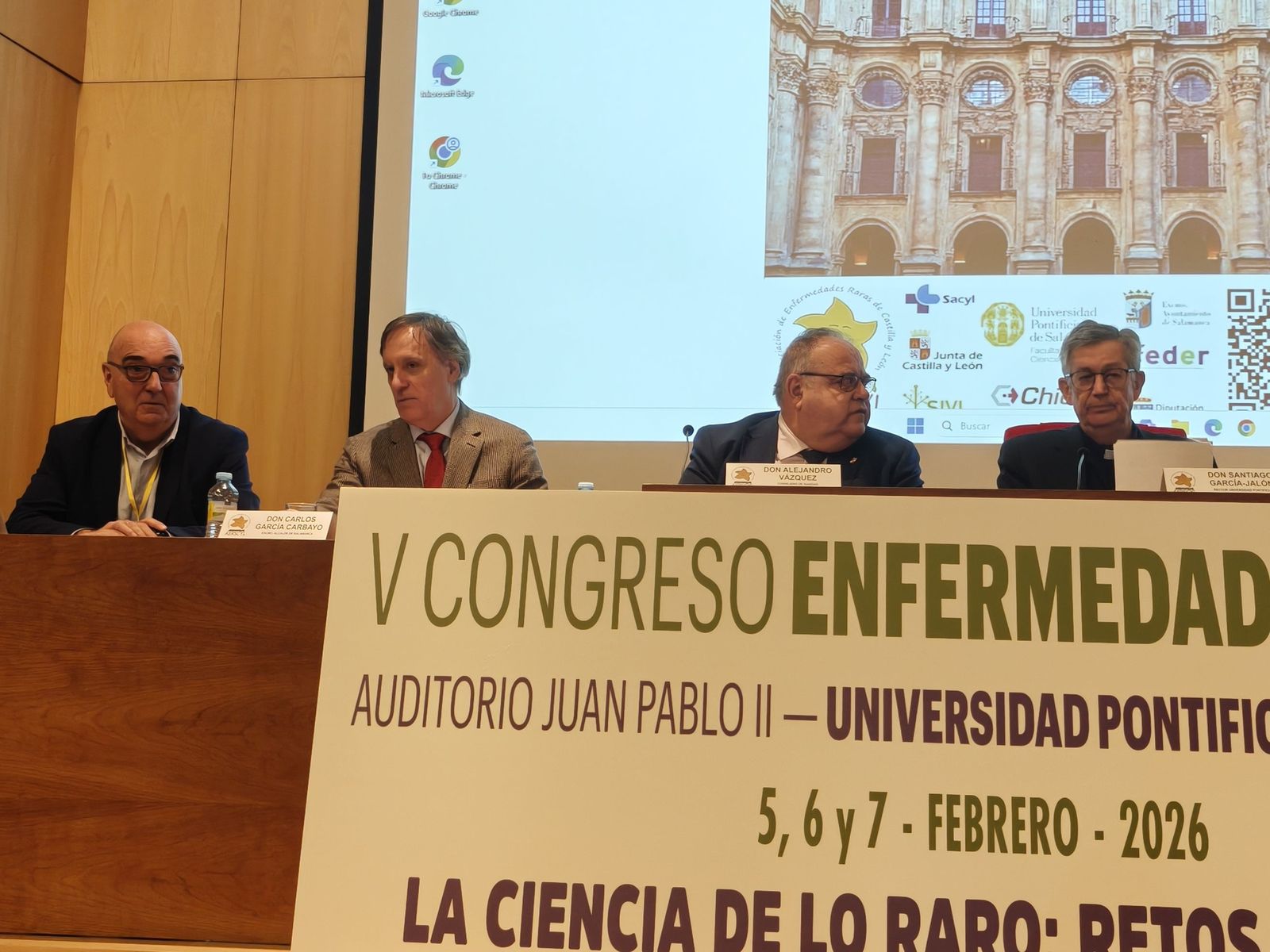 "La ciencia de lo raro": La UPSA inaugura el V Congreso de Enfermedades Raras