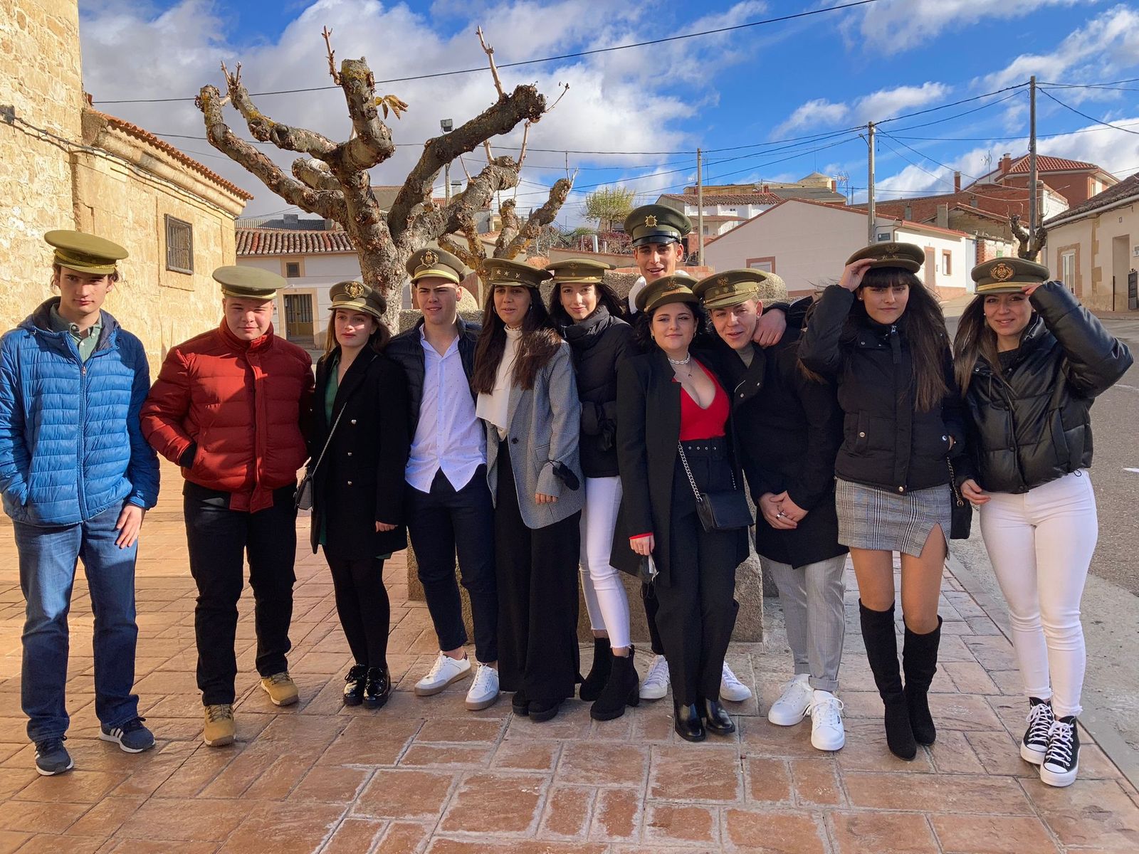 Quintos de este año en El Pego. Foto Cedida