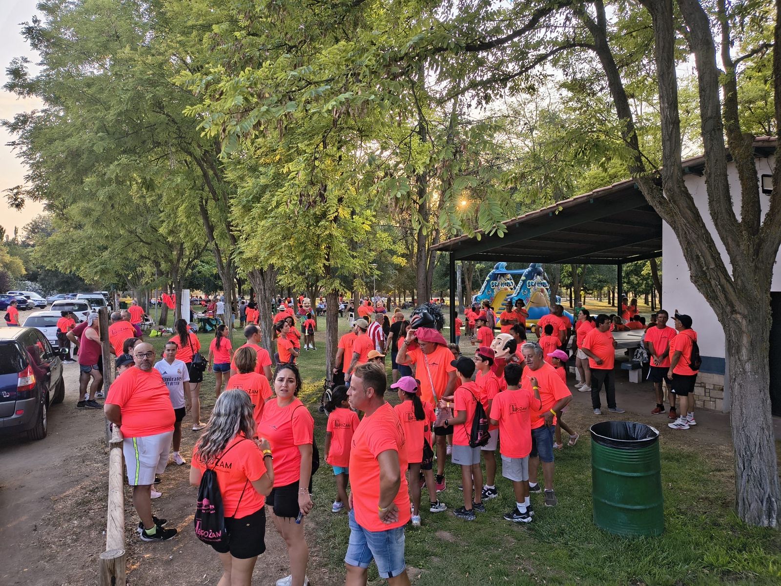 En marcha en Corrales del Vino por los niños saharauis