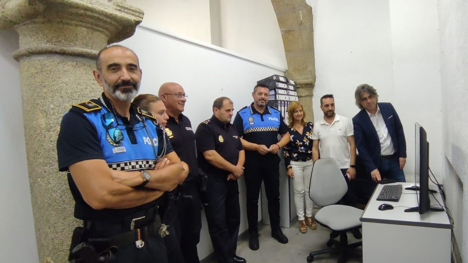 Presentación cámaras tráfico Béjar