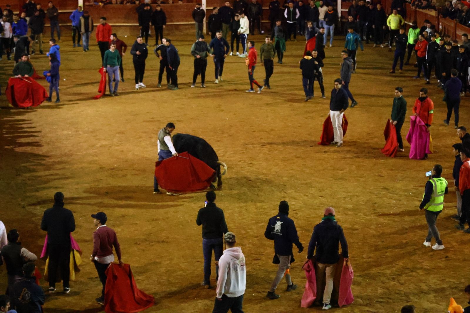 Capa y desencierro de tarde de lunes en el Carnaval del Toro 2026