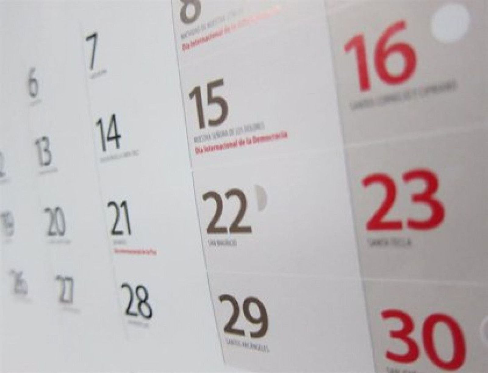 Calendario laboral
