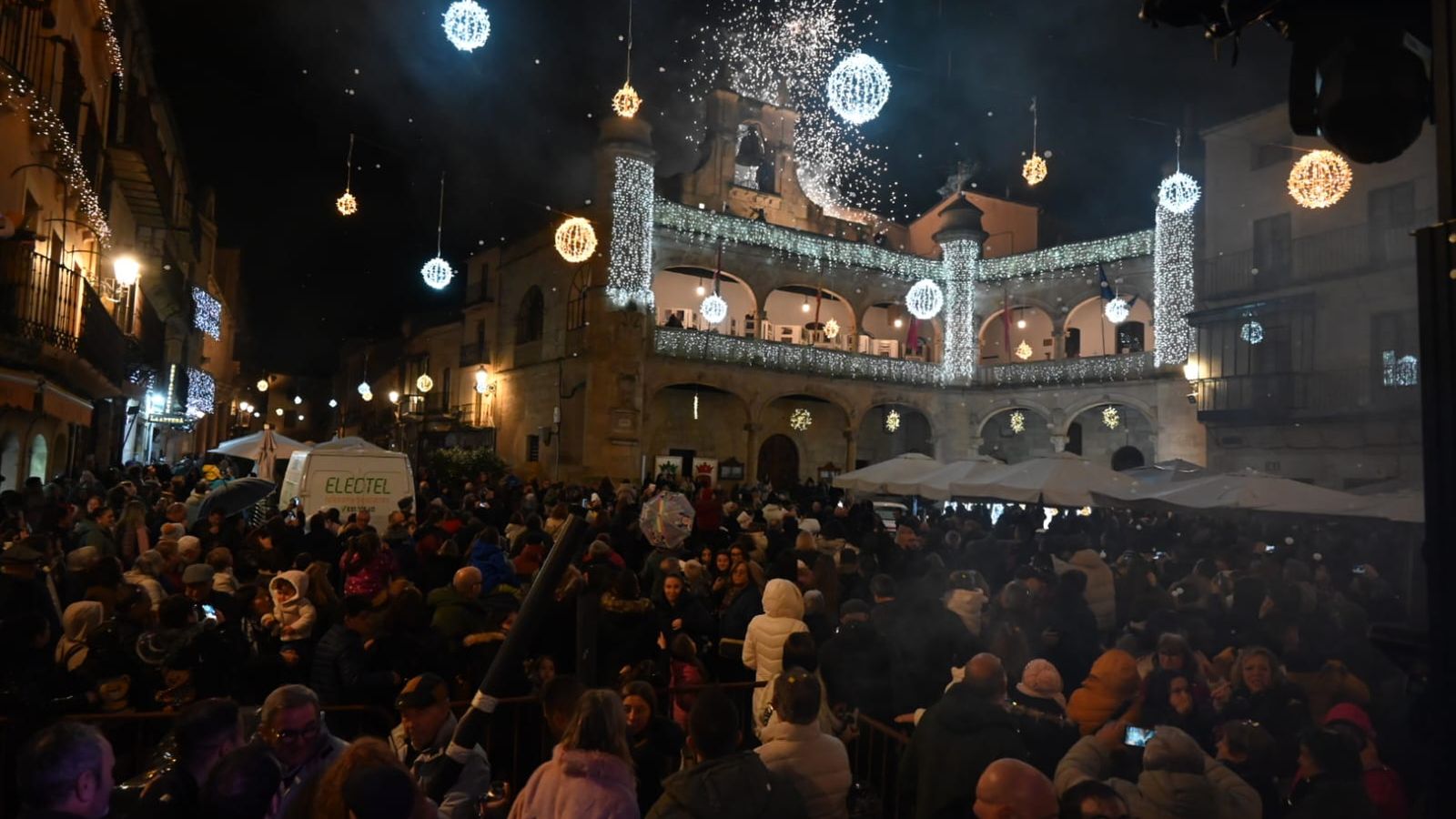 Encendido de las luces de Navidad en Ciudad Rodrigo