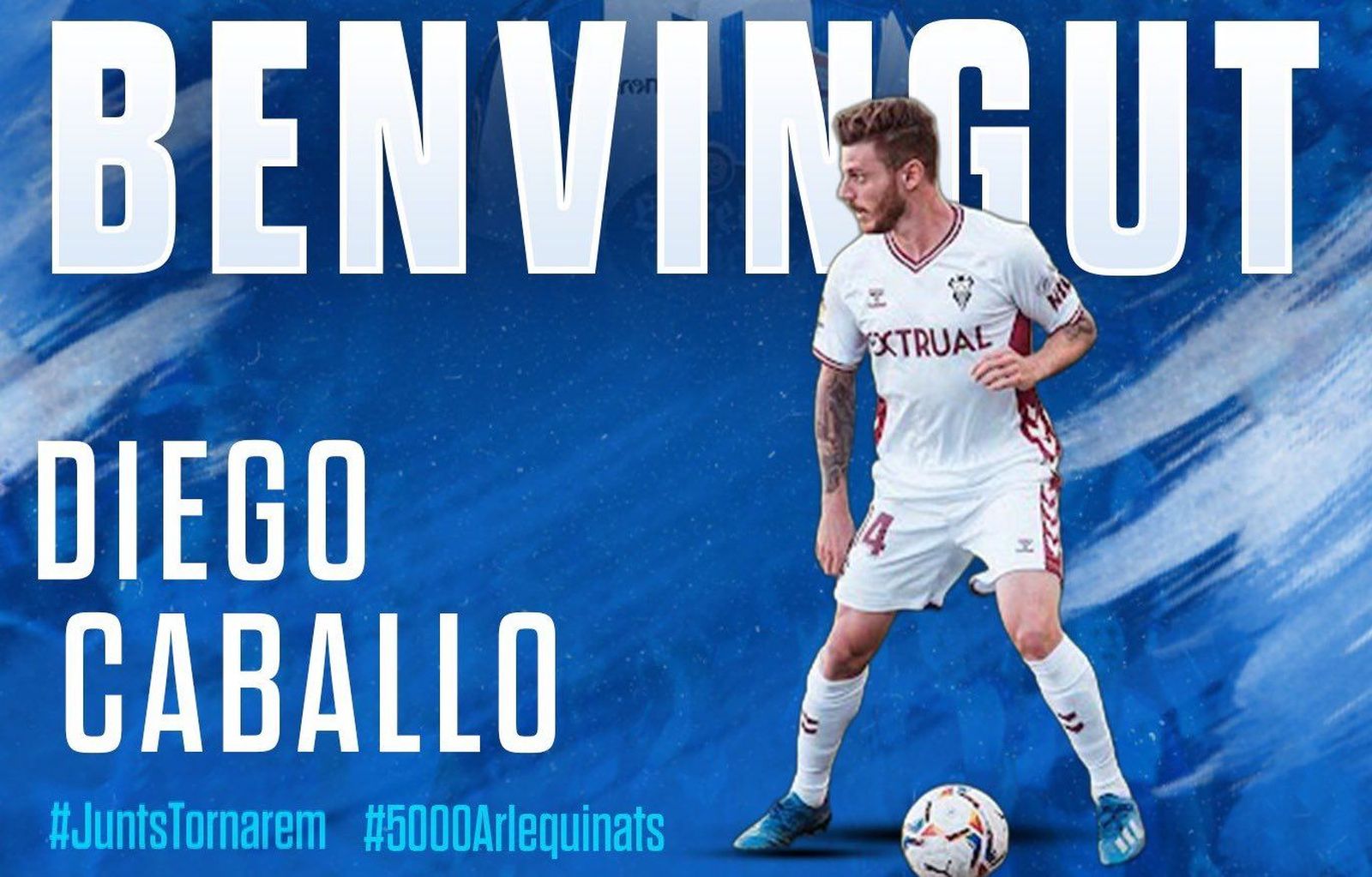 Diego Caballo, nuevo jugador del Sabadell / FOTO: CE Sabadell.