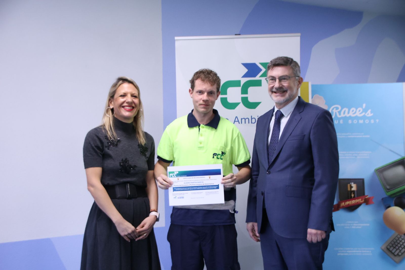 FCC Medio Ambiente celebrará un acto de reconocimiento a los trabajadores de la planta de envases de Salamanca y Puntos Limpios