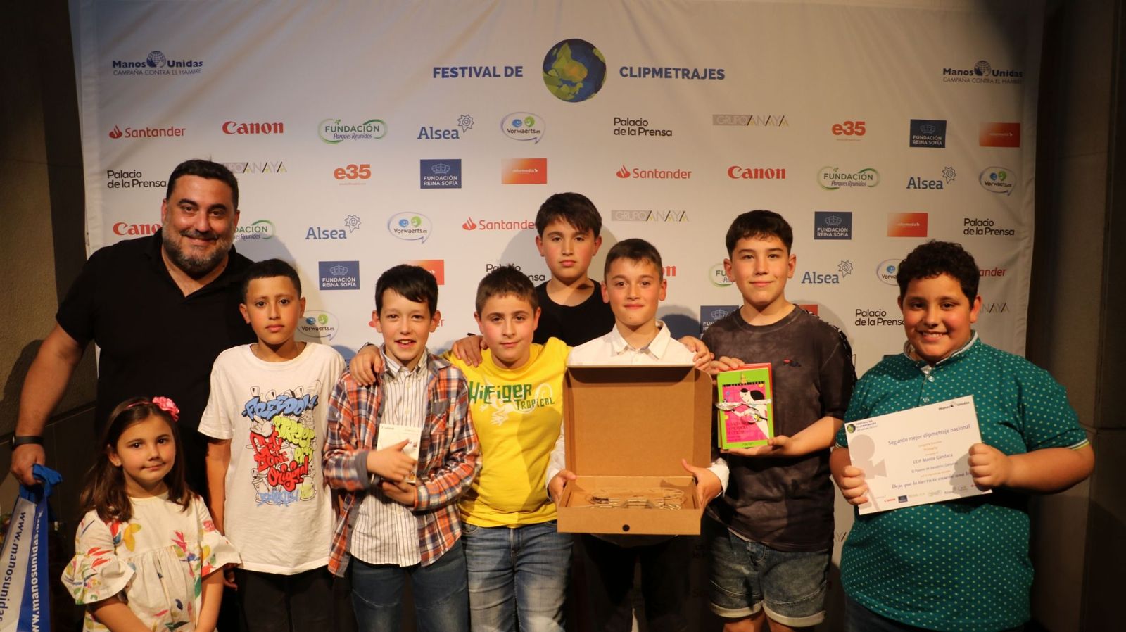 El segundo premio fue para “Deja que la tierra te enseñe una lección” del CEIP Monte Gándara. El Puente de Sanabria (Zamora).