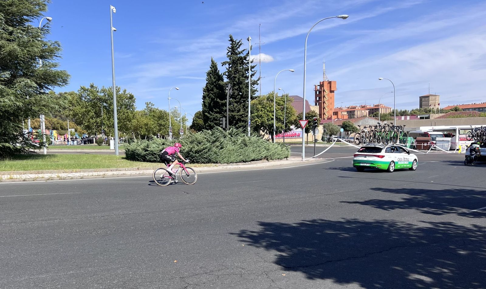 Vuelta ciclista a su paso por Salamanca