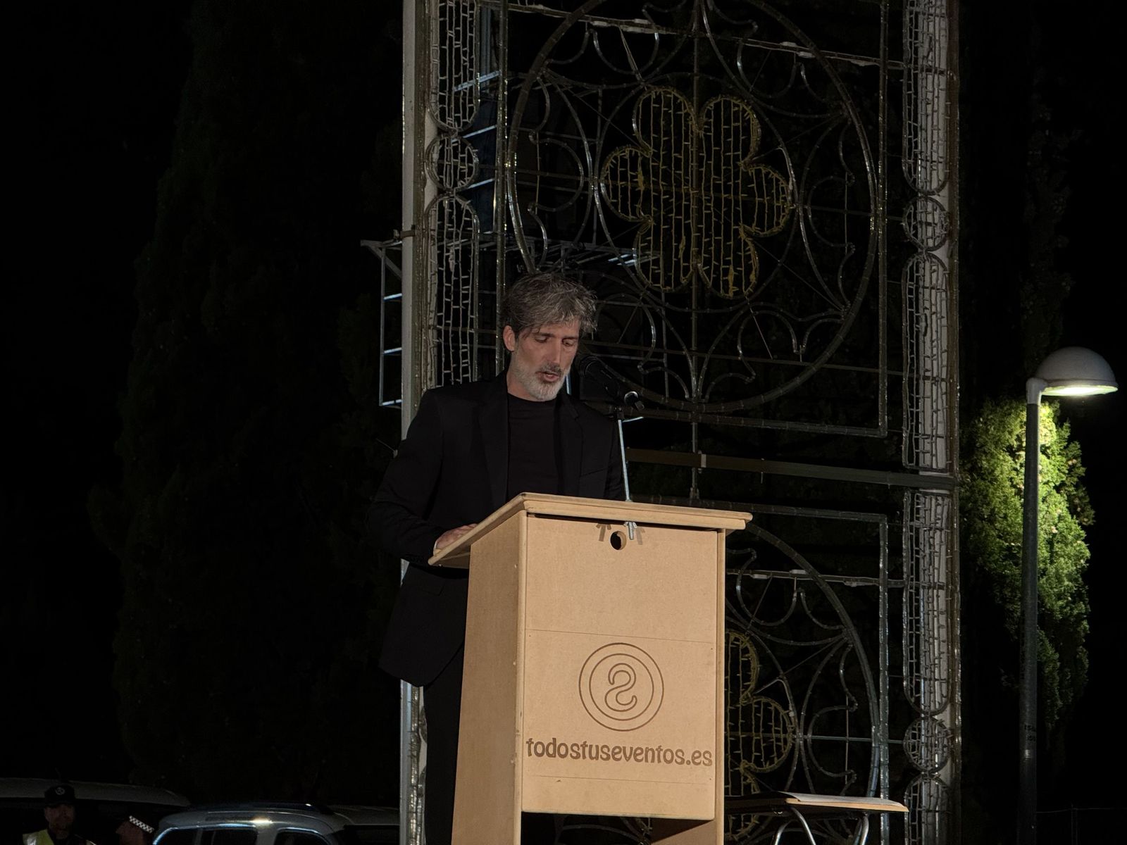 Encendido del recinto ferial de la Aldehuela