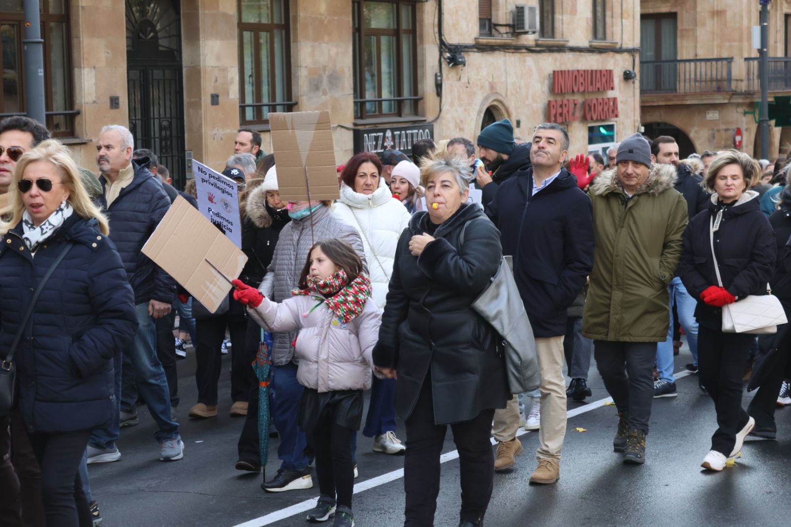 Manifestación de Autónomos por el 30N