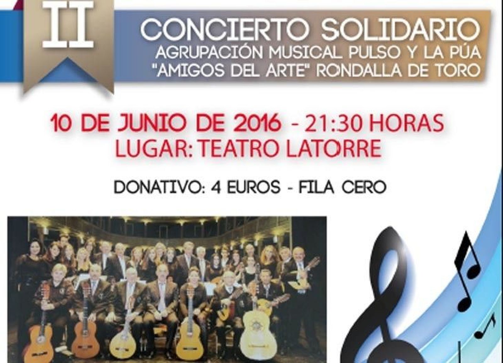 Cruz Roja en Toro organiza un concierto solidario en el Teatro Latorre