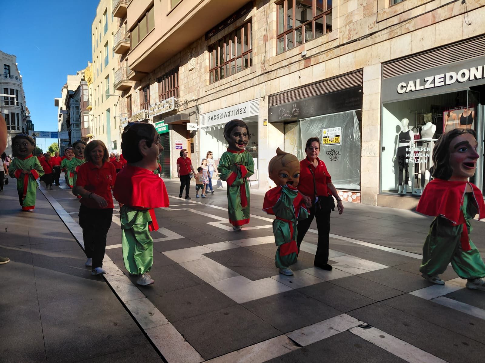 Pasacalles de Cabezudos y Gigantes “El cerco de Zamora” de Capitonis Durii 2025