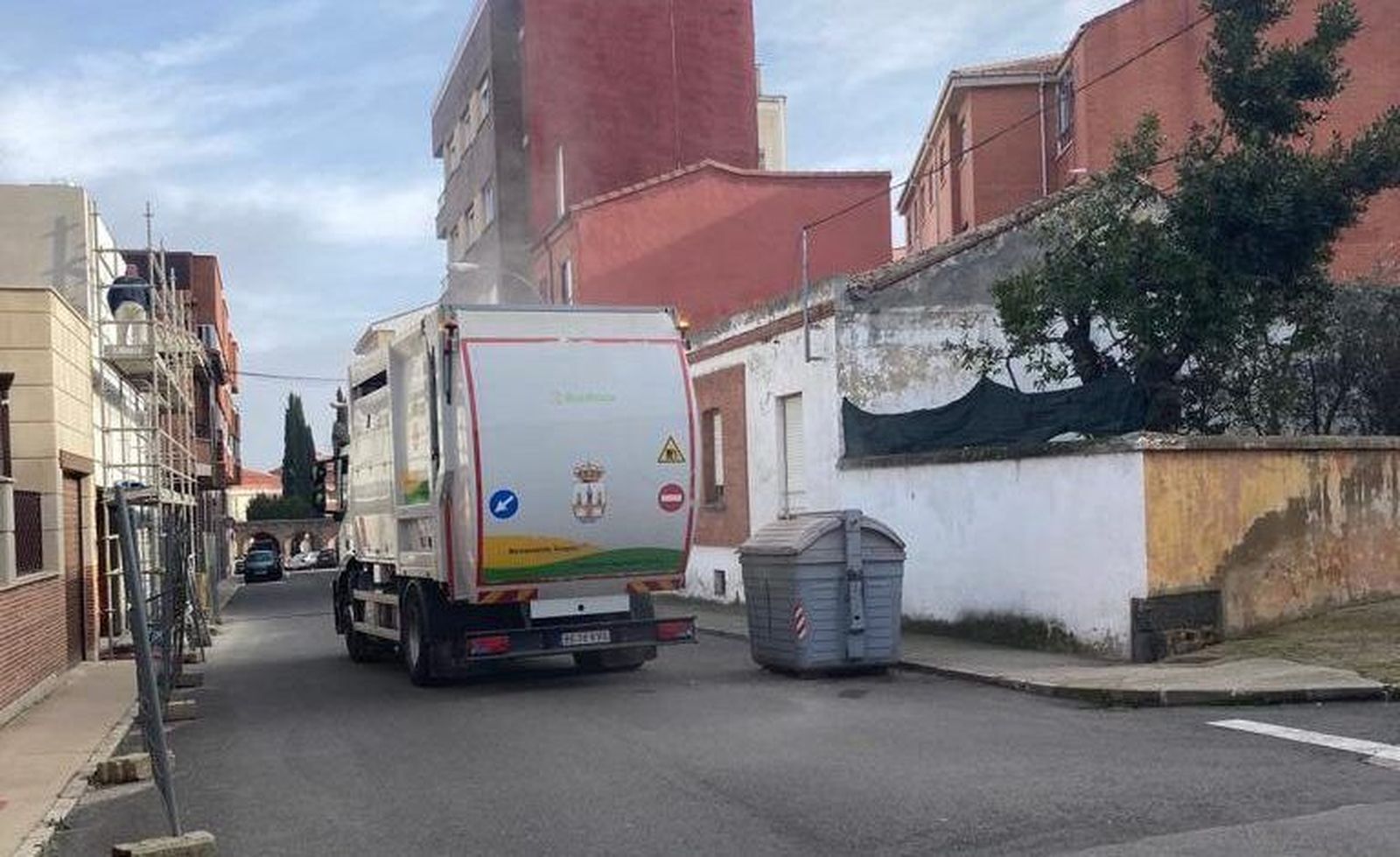 Camión de basuras de Benavente