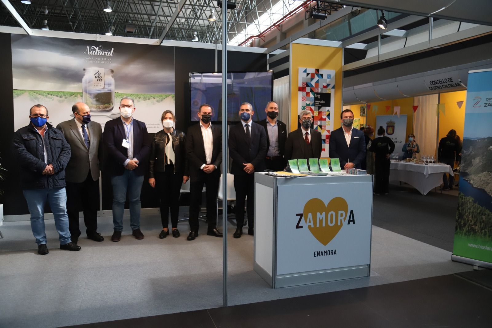 La delegación zamorana en Xantar