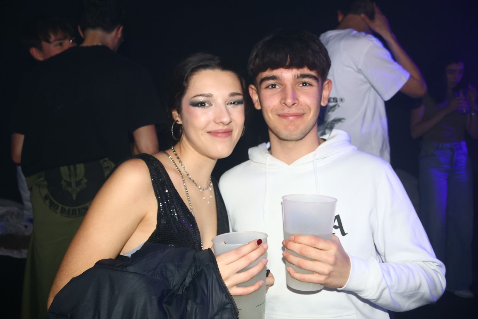 Salamanca de noche, viernes 20 de febrero