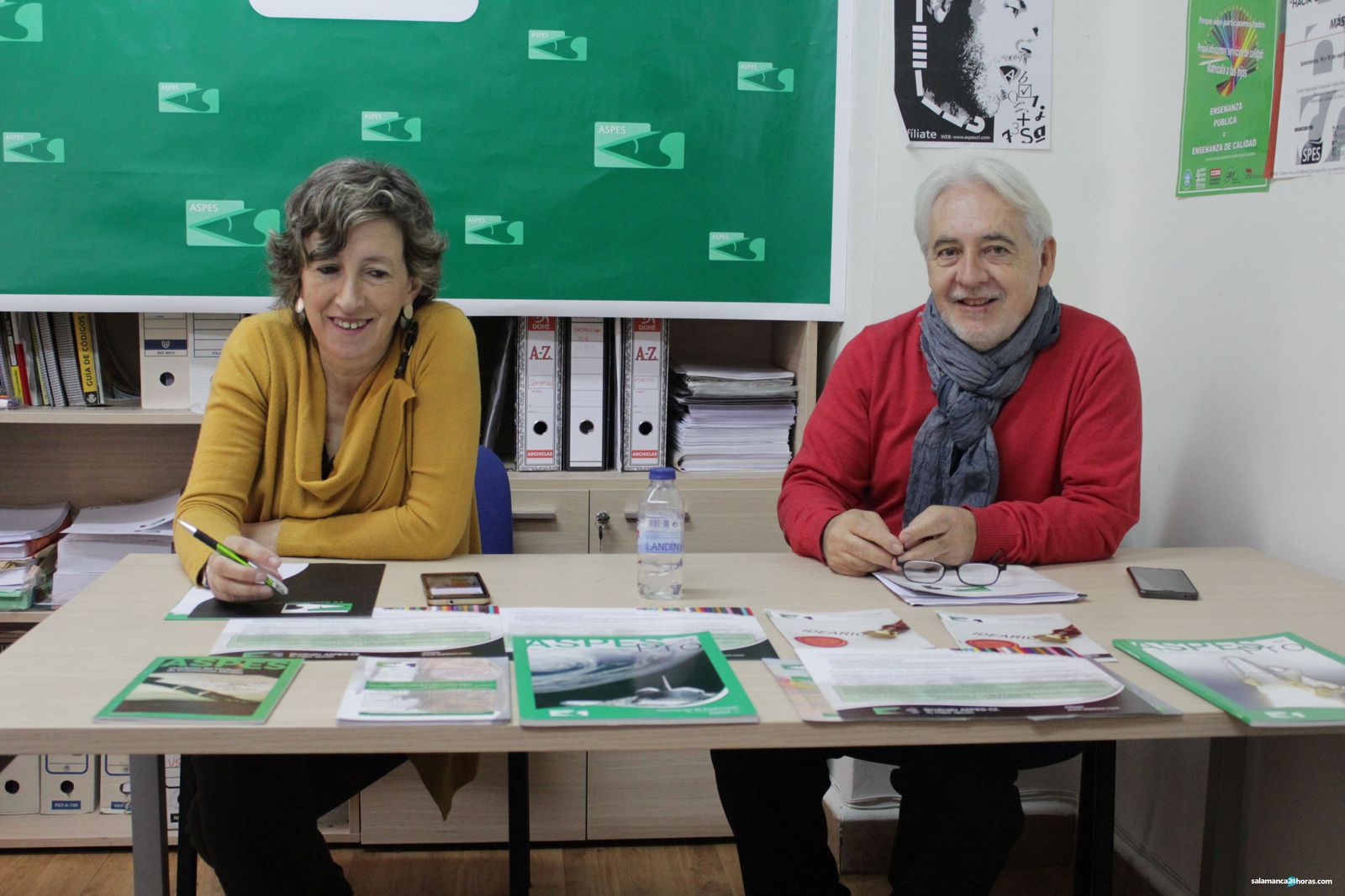 Marisol Benito y Honorio Vega ASPES