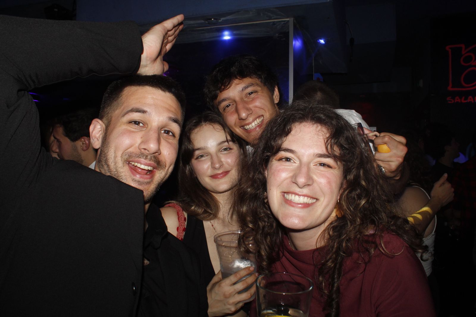 Salamanca de noche, jueves 30 de abril