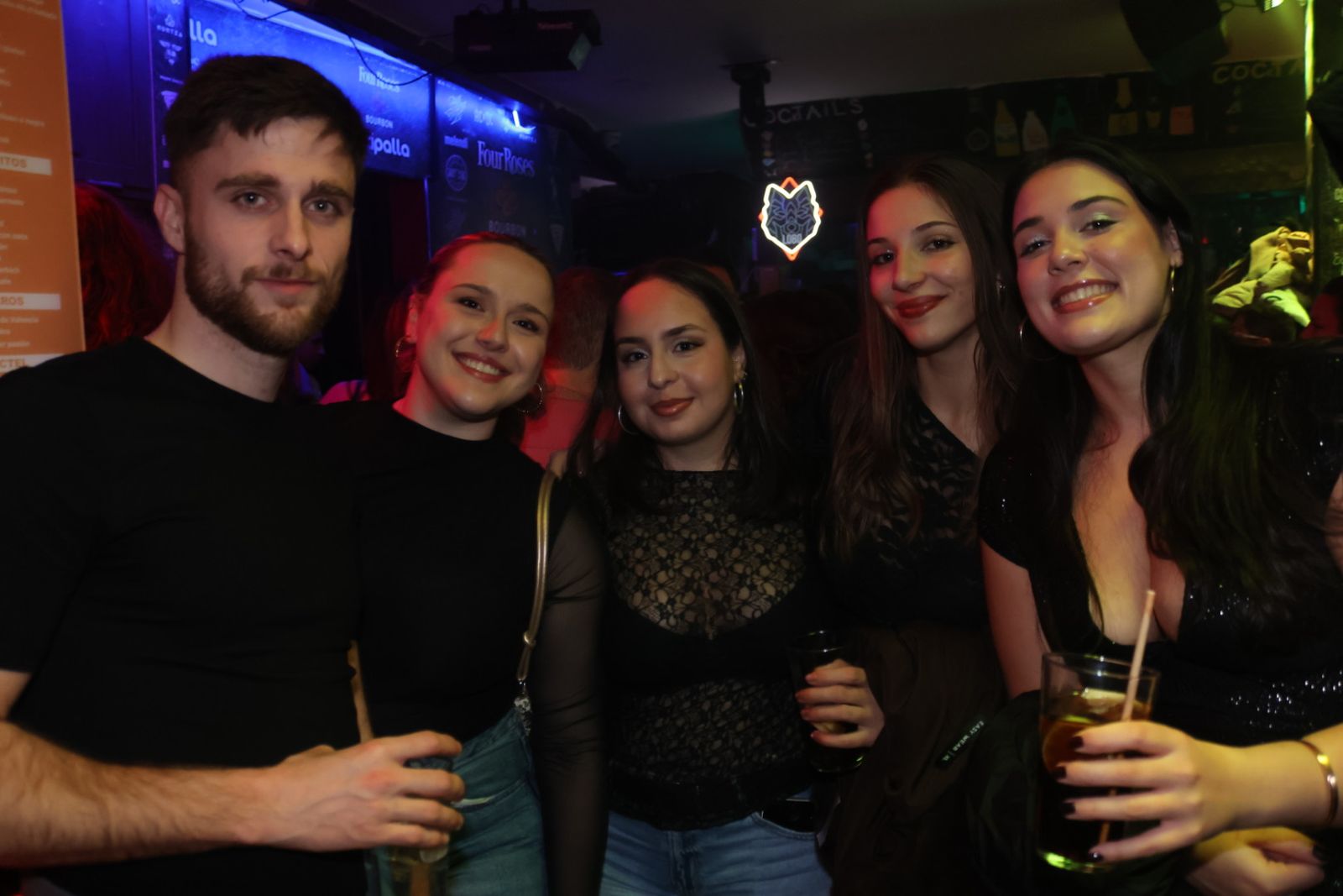 Salamanca de noche, sábado 17 de enero