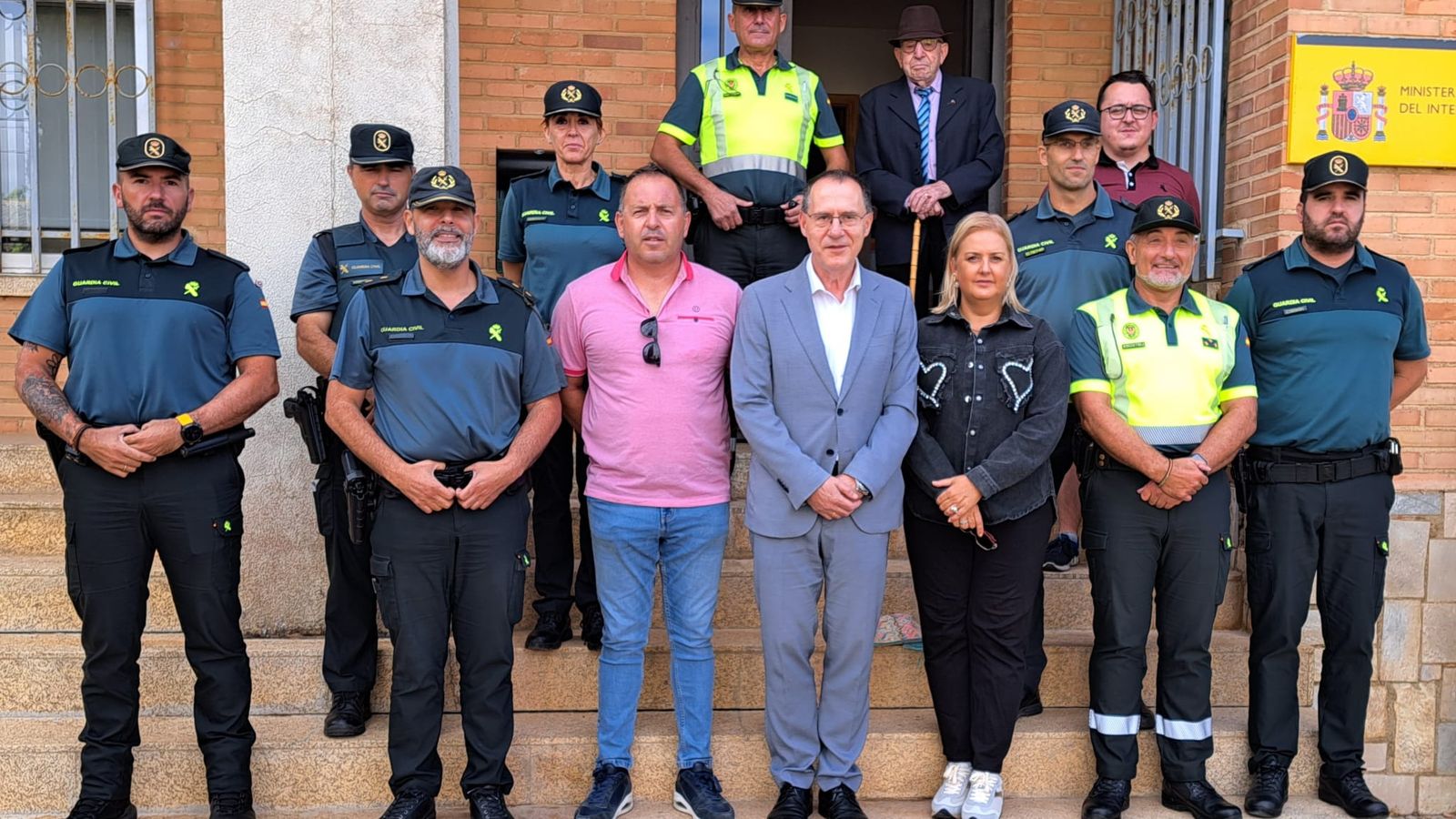 Reunión de coordinación de seguridad en Carbajales de Alba con motivo de las fiestas de la localidad
