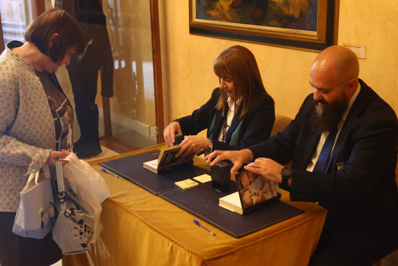 Día del Libro en la Plaza Mayor de Salamanca