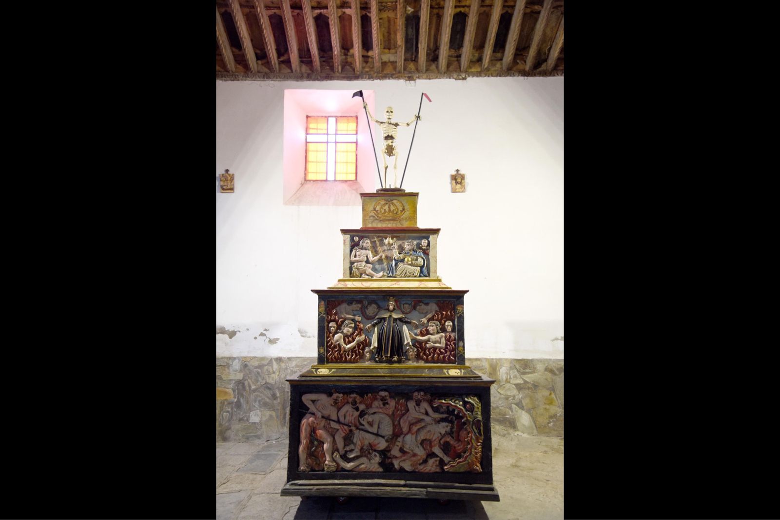 Restaurado un túmulo funerario en el santuario de Nuestra Señora de la Carballeda
