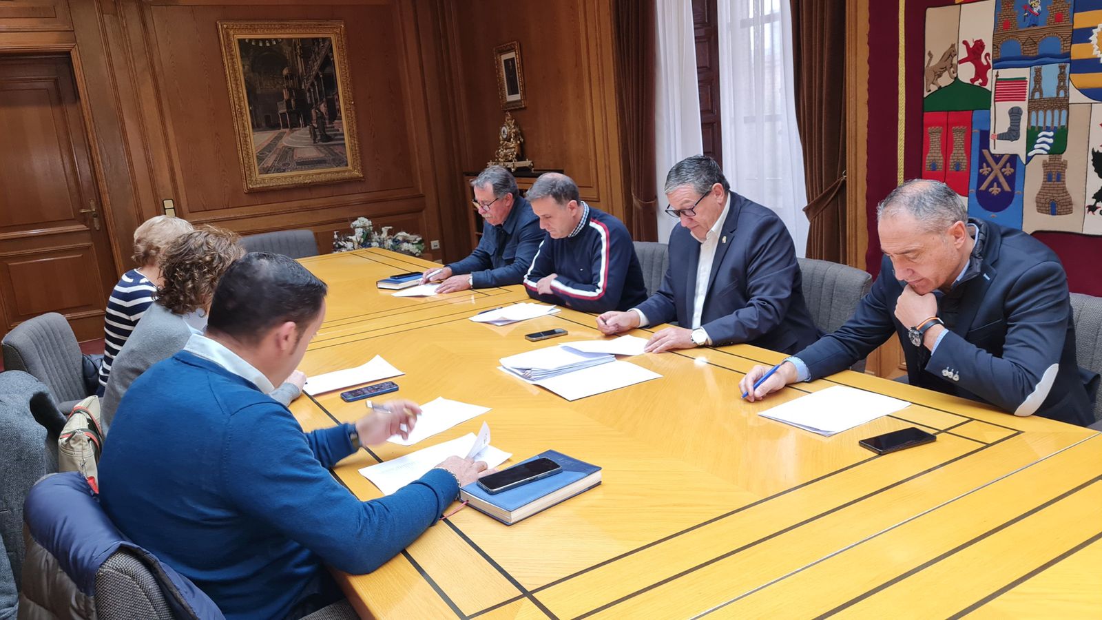 Junta de Gobierno de la Diputación de Zamora.