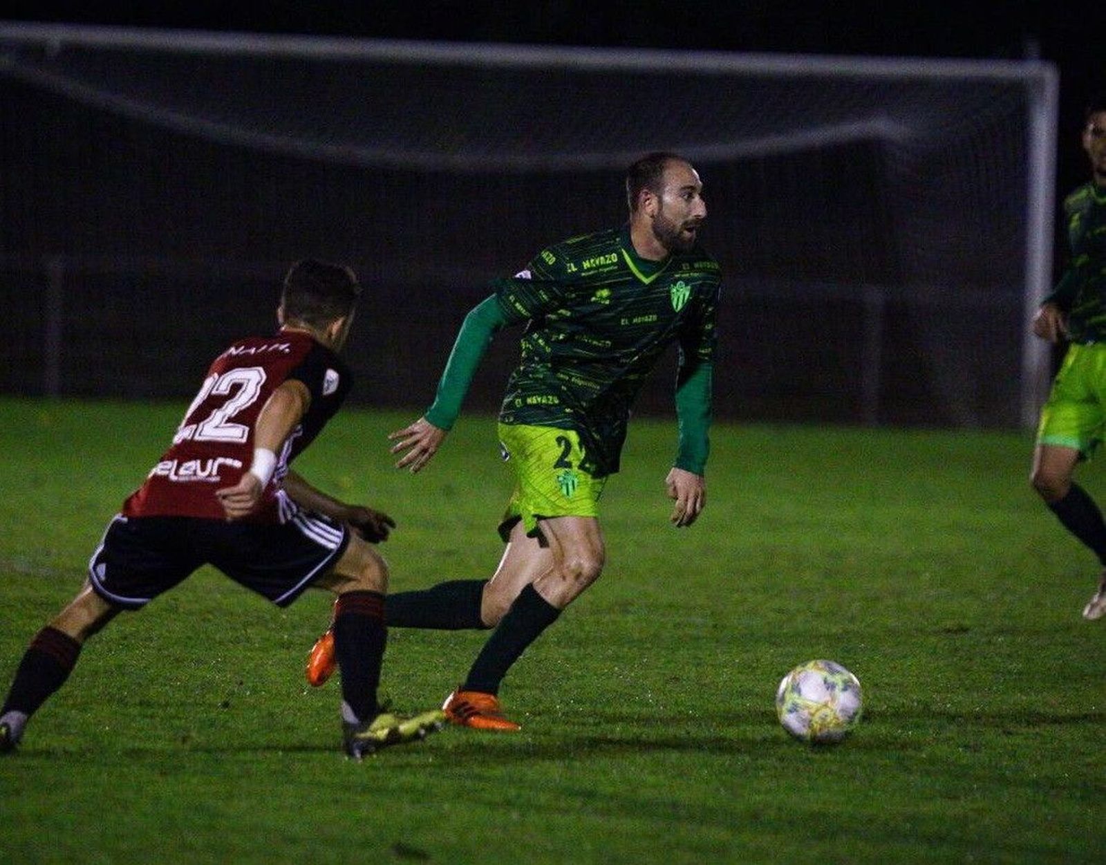 Juanjo ante el Arenas  FOTO CD Guijuelo
