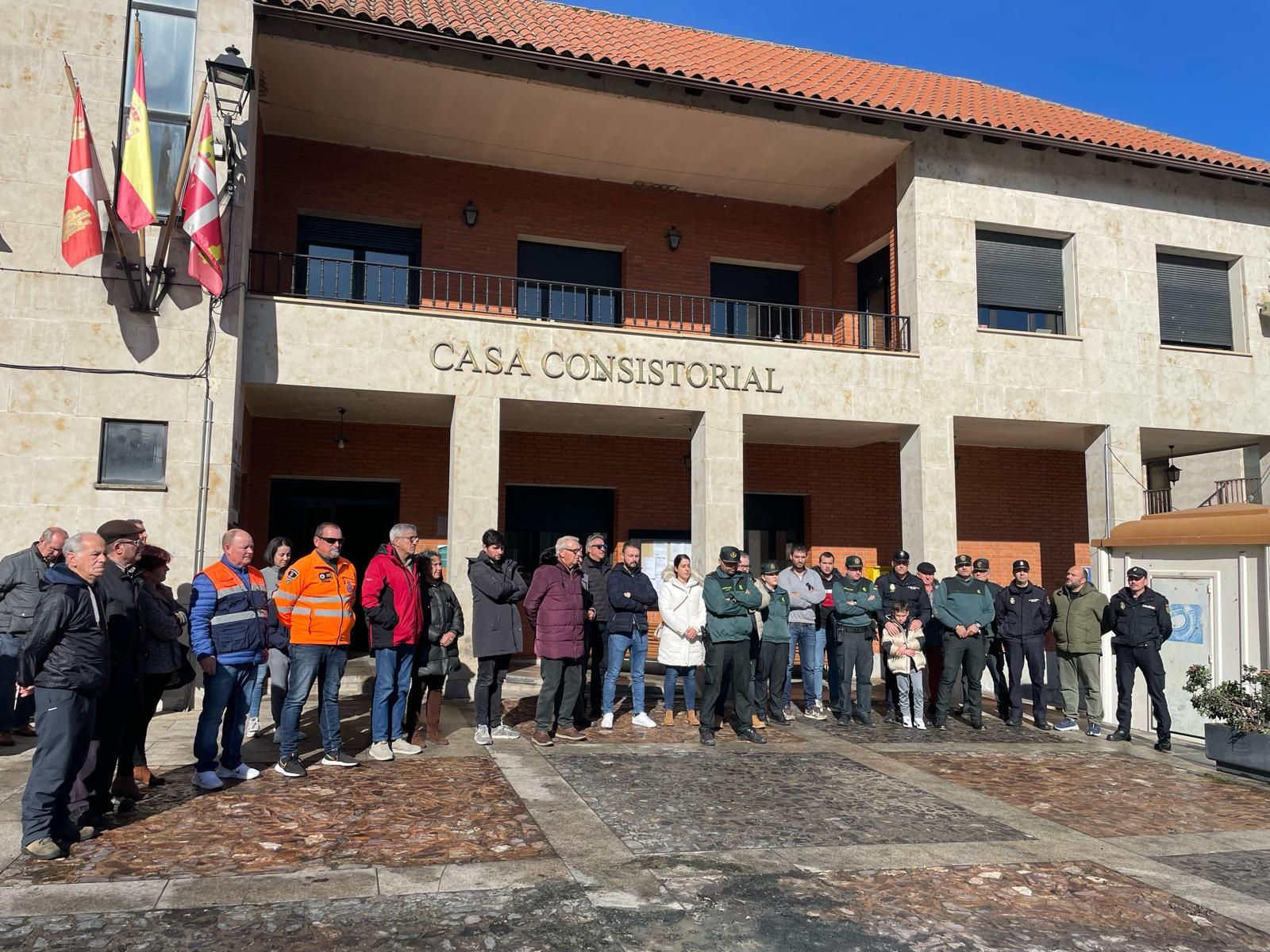 Minuto de silencio en Alcañices