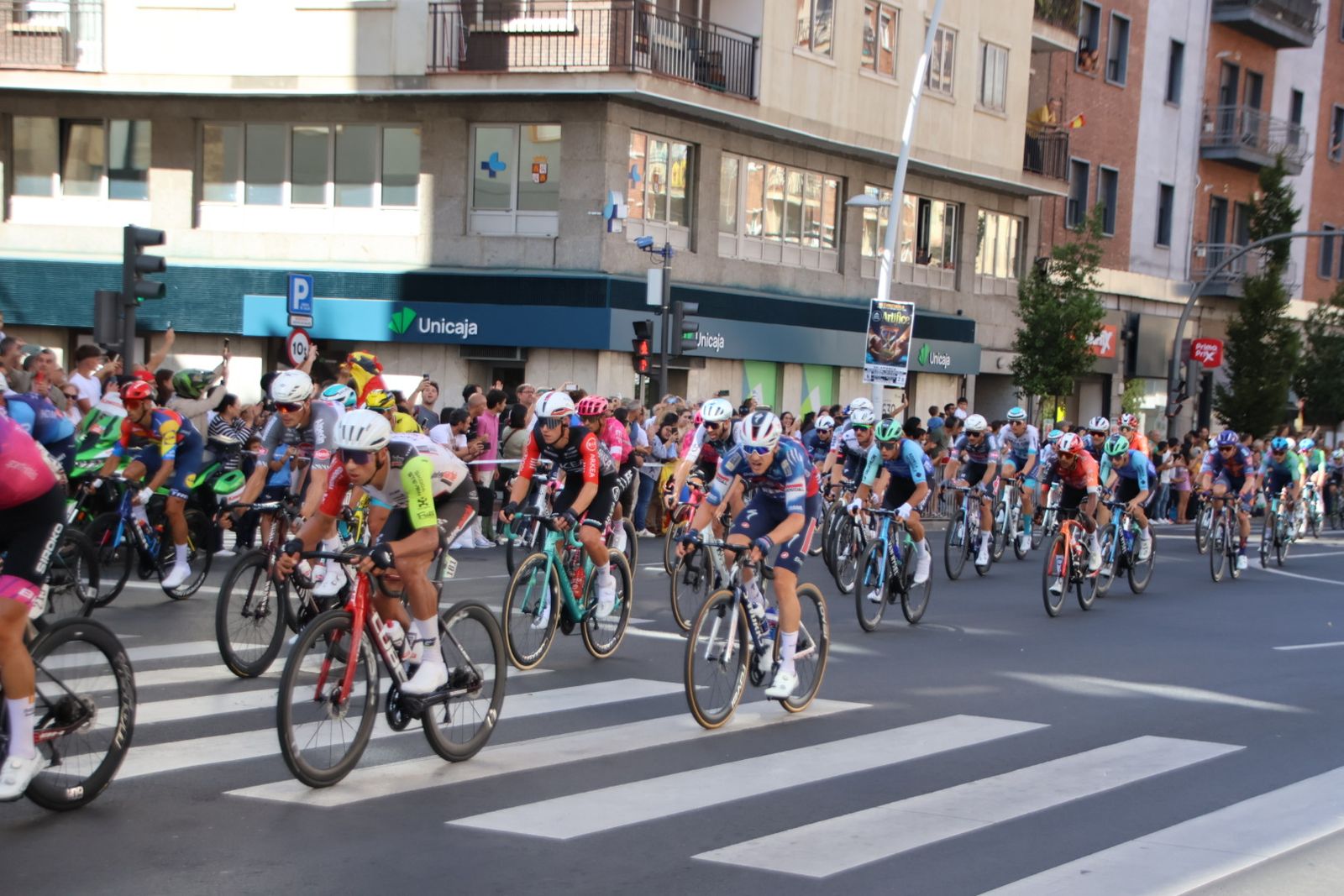 Vuelta ciclista a su paso por Salamanca