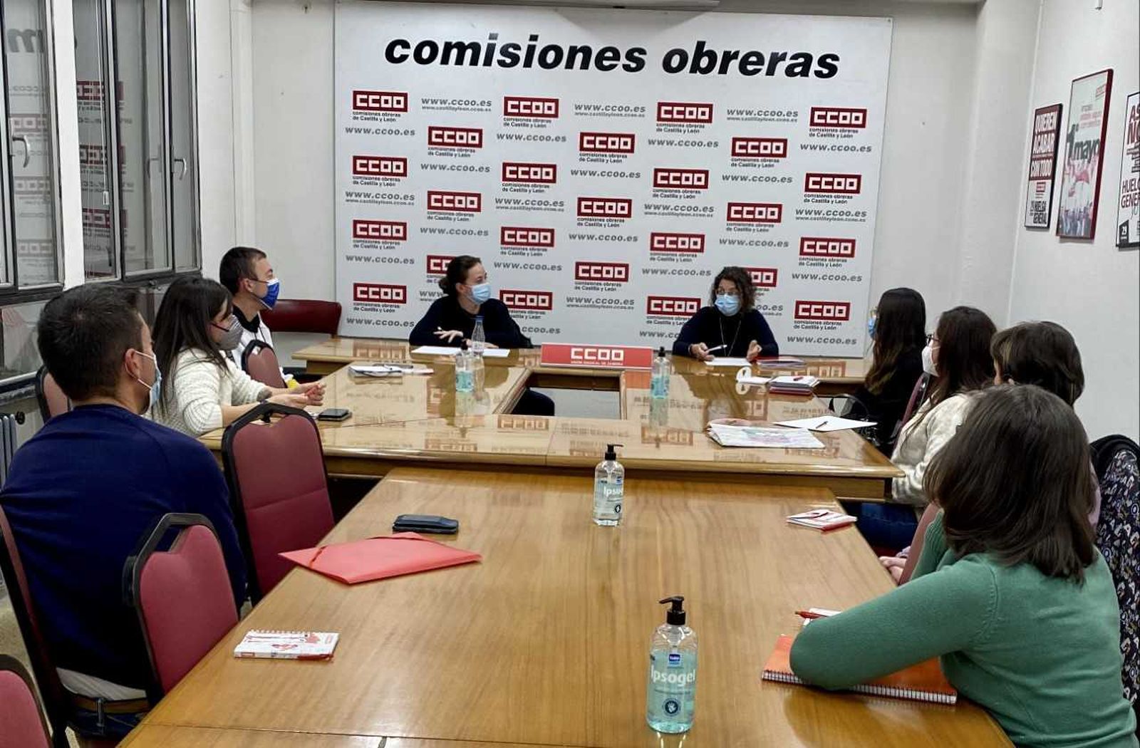 Grupo de trabajo de CCOO con asociaciones