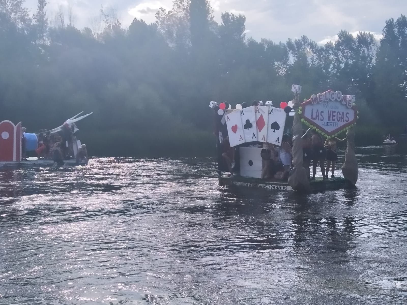 Bajada del tormes sobre OFNIS en Huerta