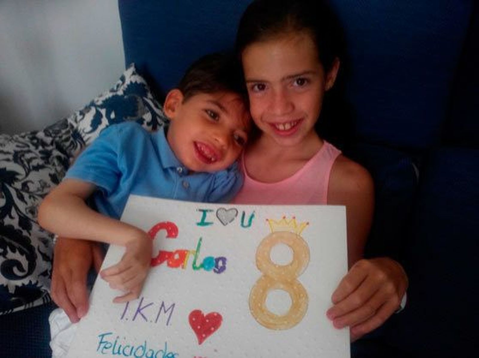 "Tengo un pequeño luchador con unas ganas enormes de seguir comiéndose el mundo"