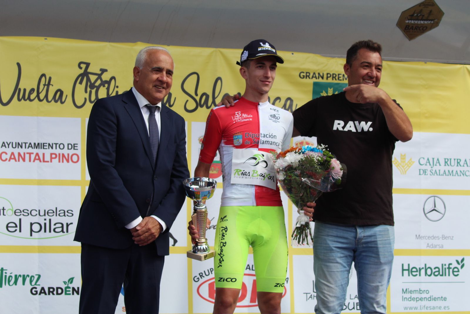 Entrega de premios de la 53ª Vuelta Ciclista a Salamanca