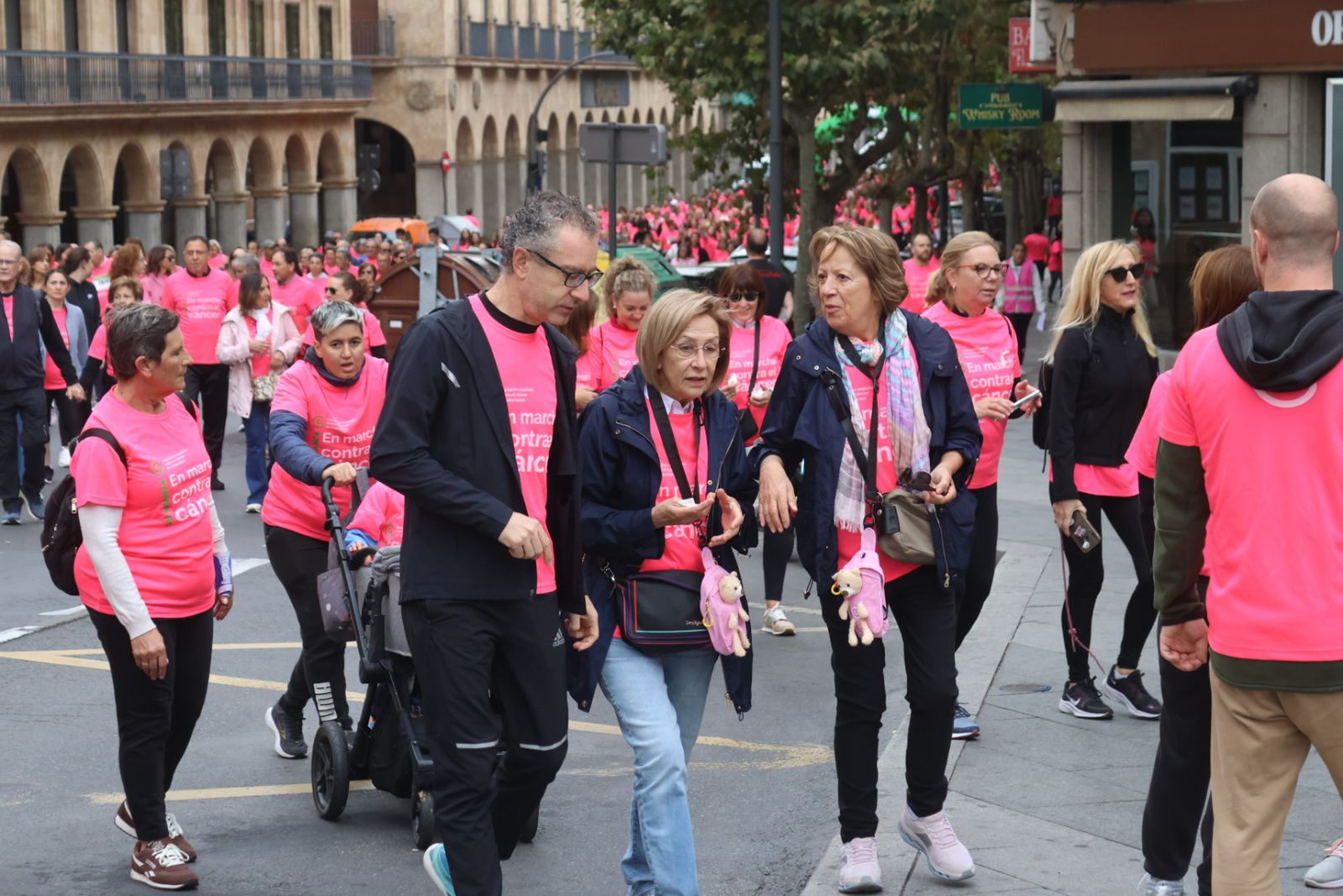 La marcha contra el cáncer vuelve a Salamanca un año más