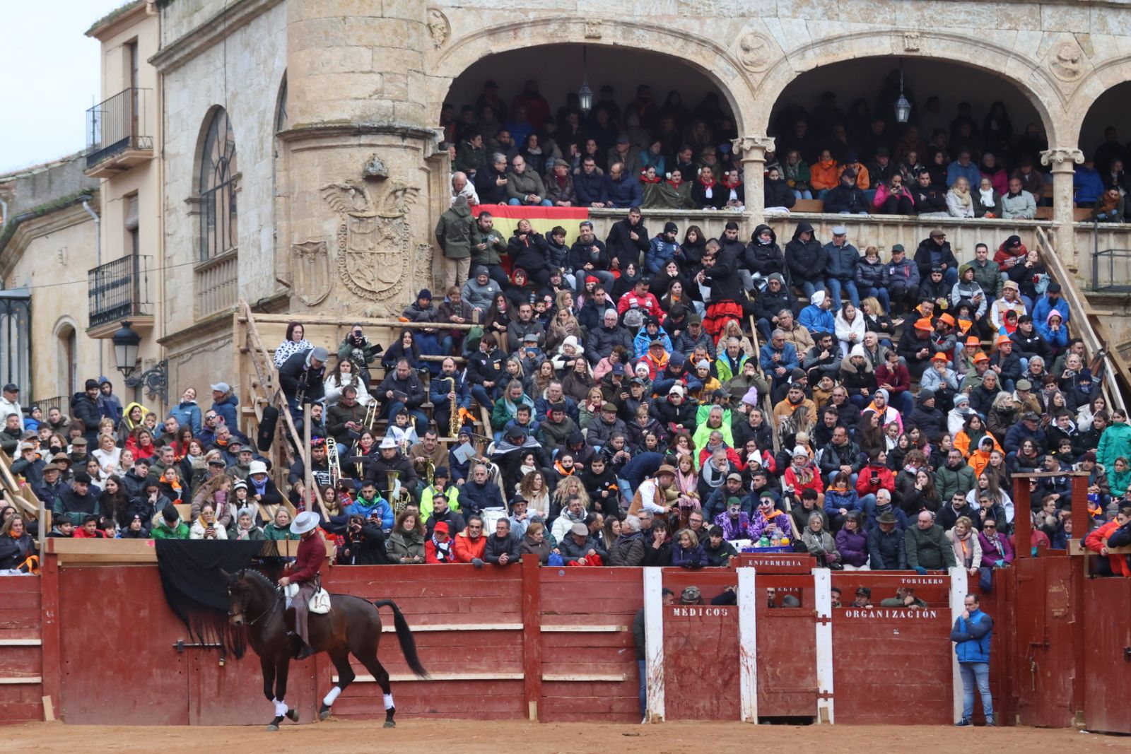 Novillada sin picadores del bolsín taurino y rejones en Ciudad Rodrigo