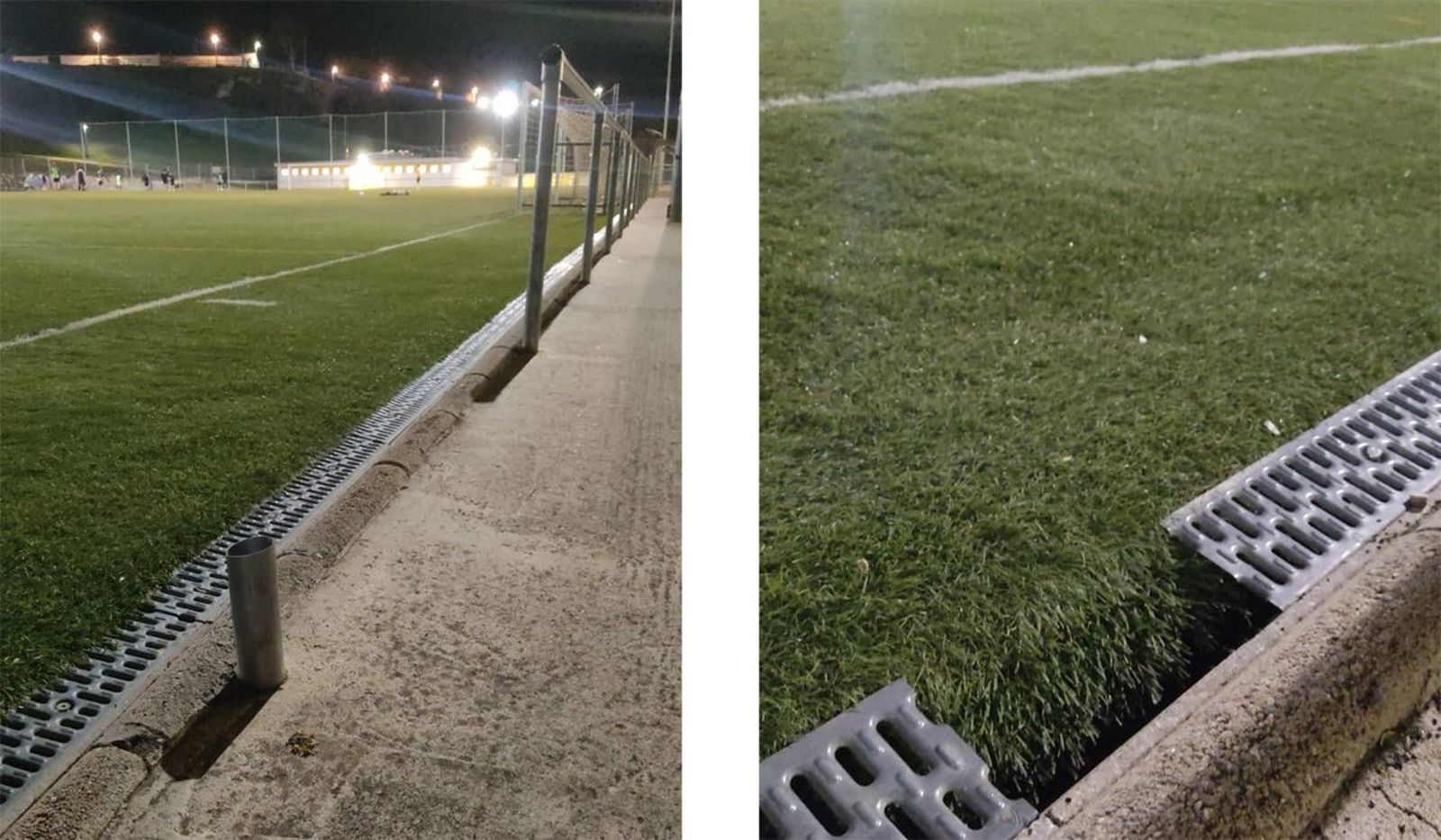 Desperfectos en los campos de Valorio