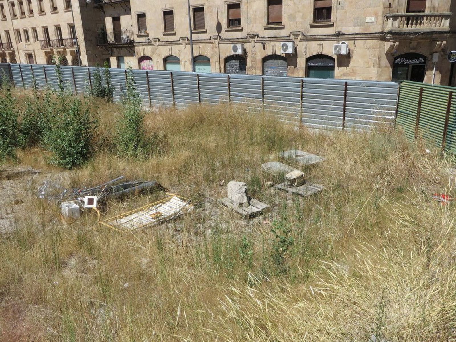Restos de la antigua Iglesia de San Román en el Teatro Bretón
