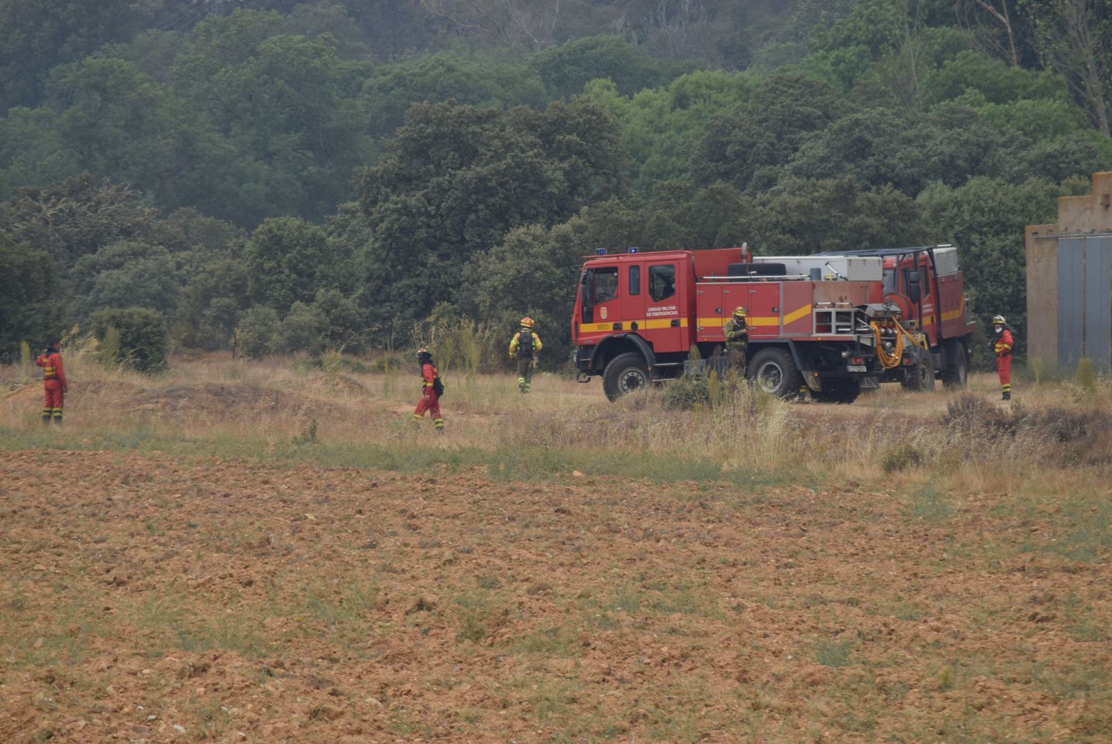Las llamas avanzan imparables en el incendio de Losacio Foto David Barrueco  (15)