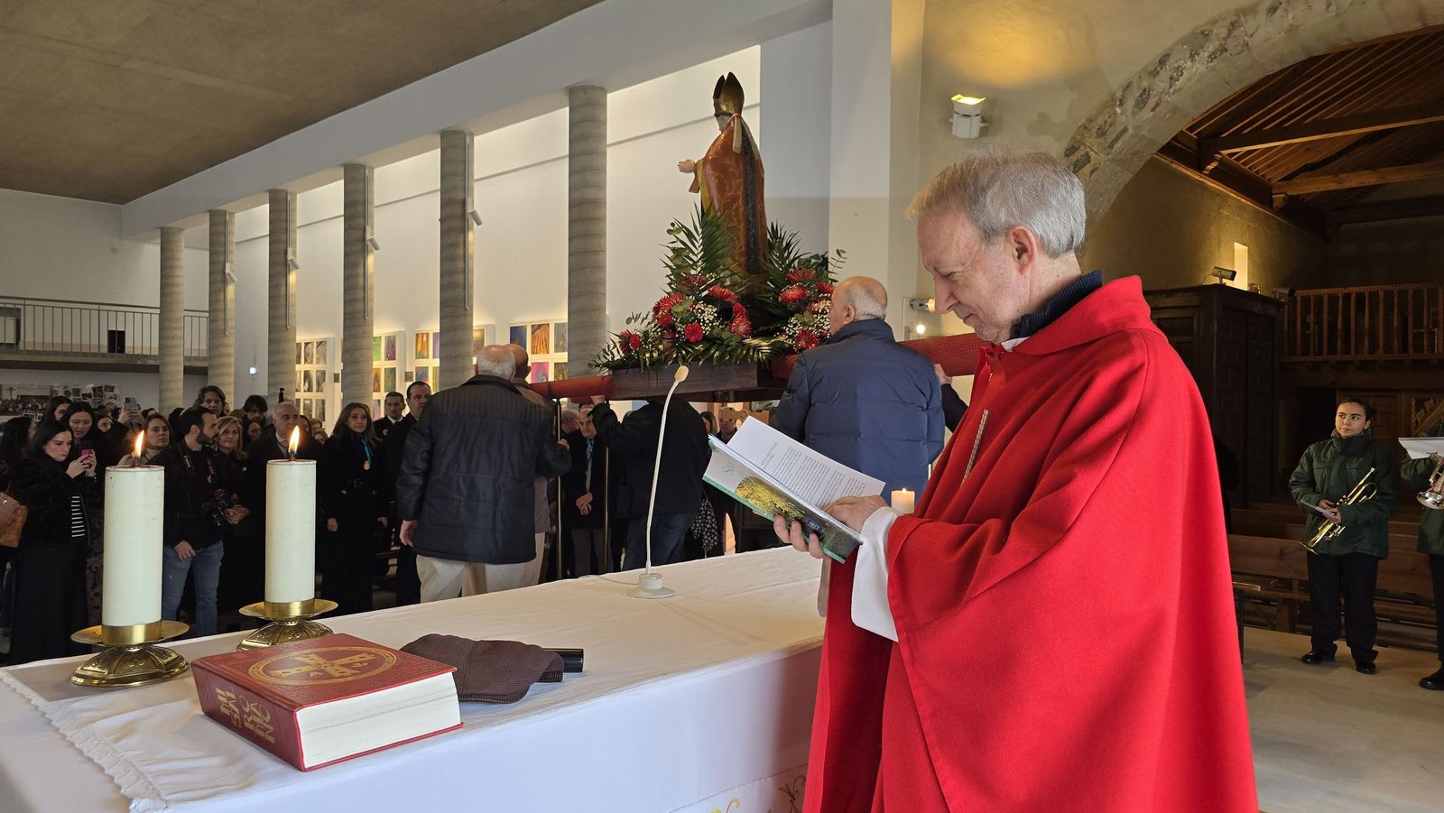 Santa Marta Misa en honor de San Blas