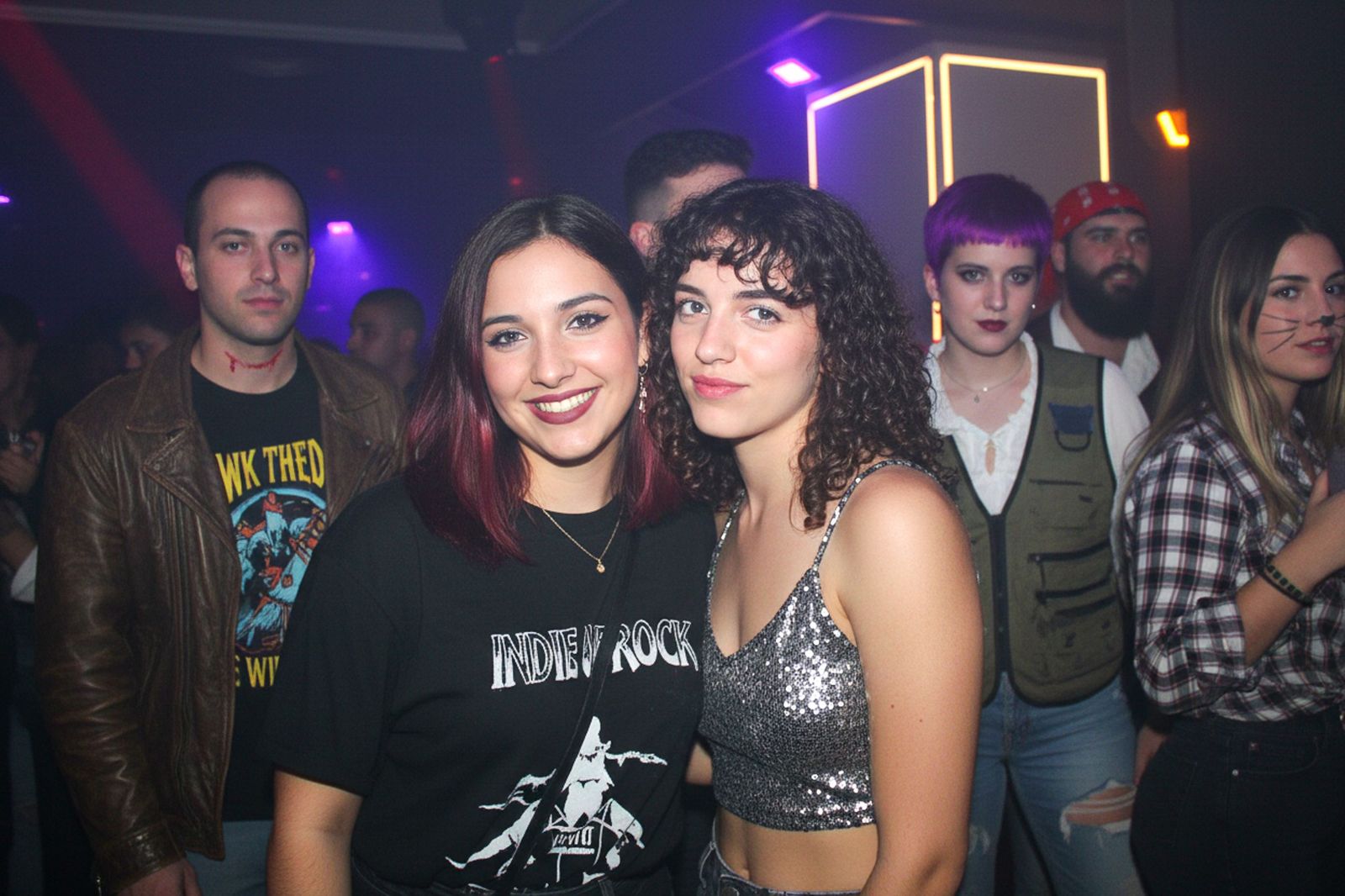 Salamanca de noche, viernes 31 de octubre