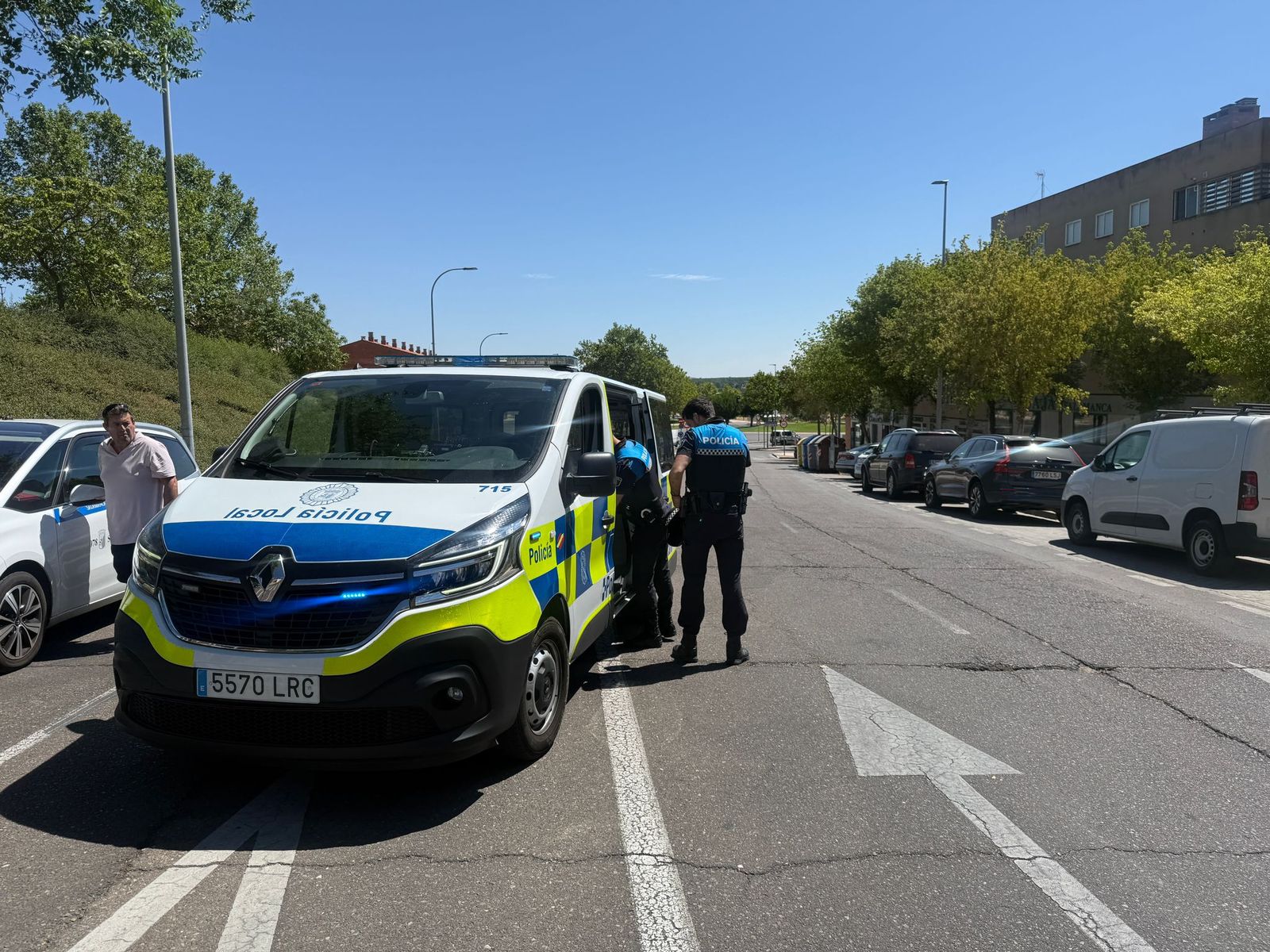 Atropello en Salamanca en el camino de la Aldehuela