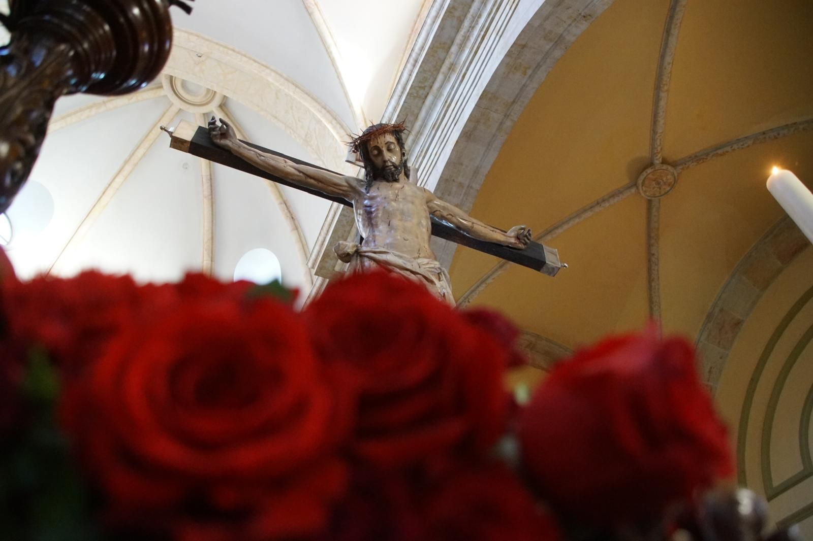 María Nuestra Madre y el Cristo del Amor y de la Paz en la procesión de la Semana Santa 2026 en Salamanca