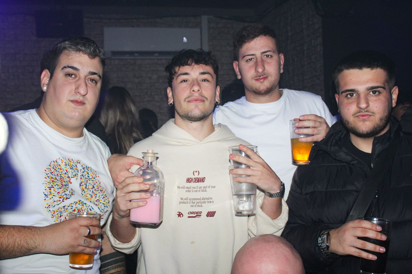 Salamanca de noche, sábado 6 de diciembre