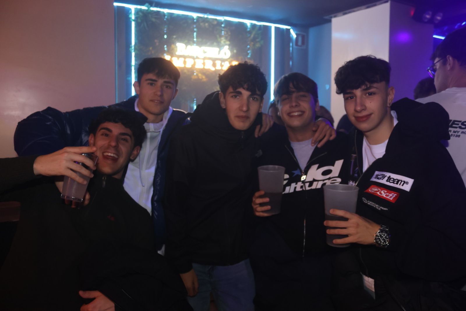 Salamanca de noche, sábado 17 de enero