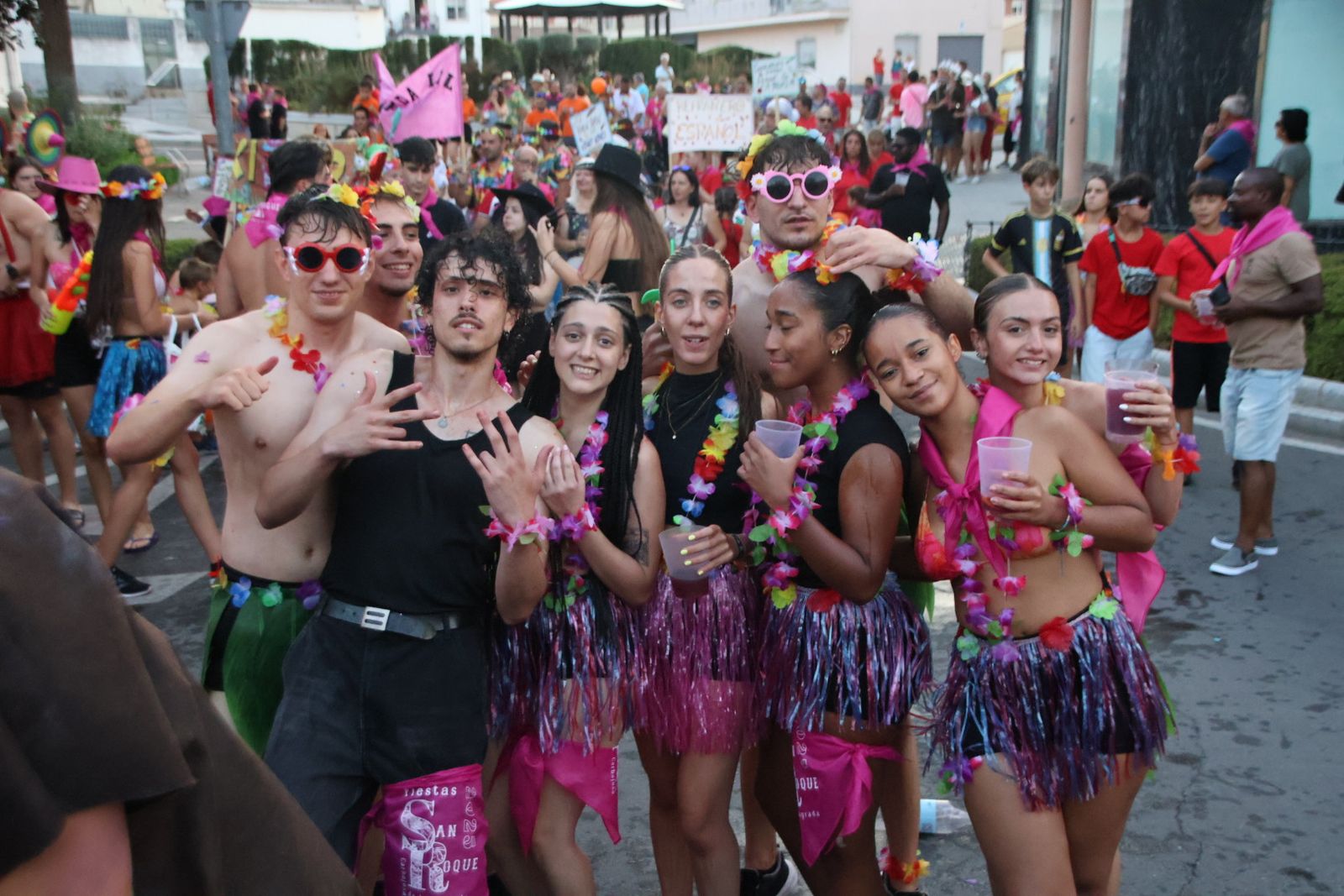 Chupinazo en Carbajosa con batucad